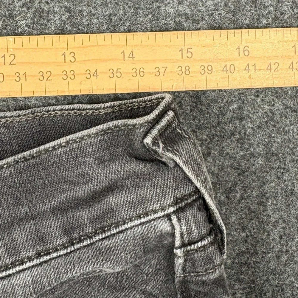 True Religion Geno Relaxed Slim Jeans Mens 31 (Fits 29x30) Charcoal Grey Faded